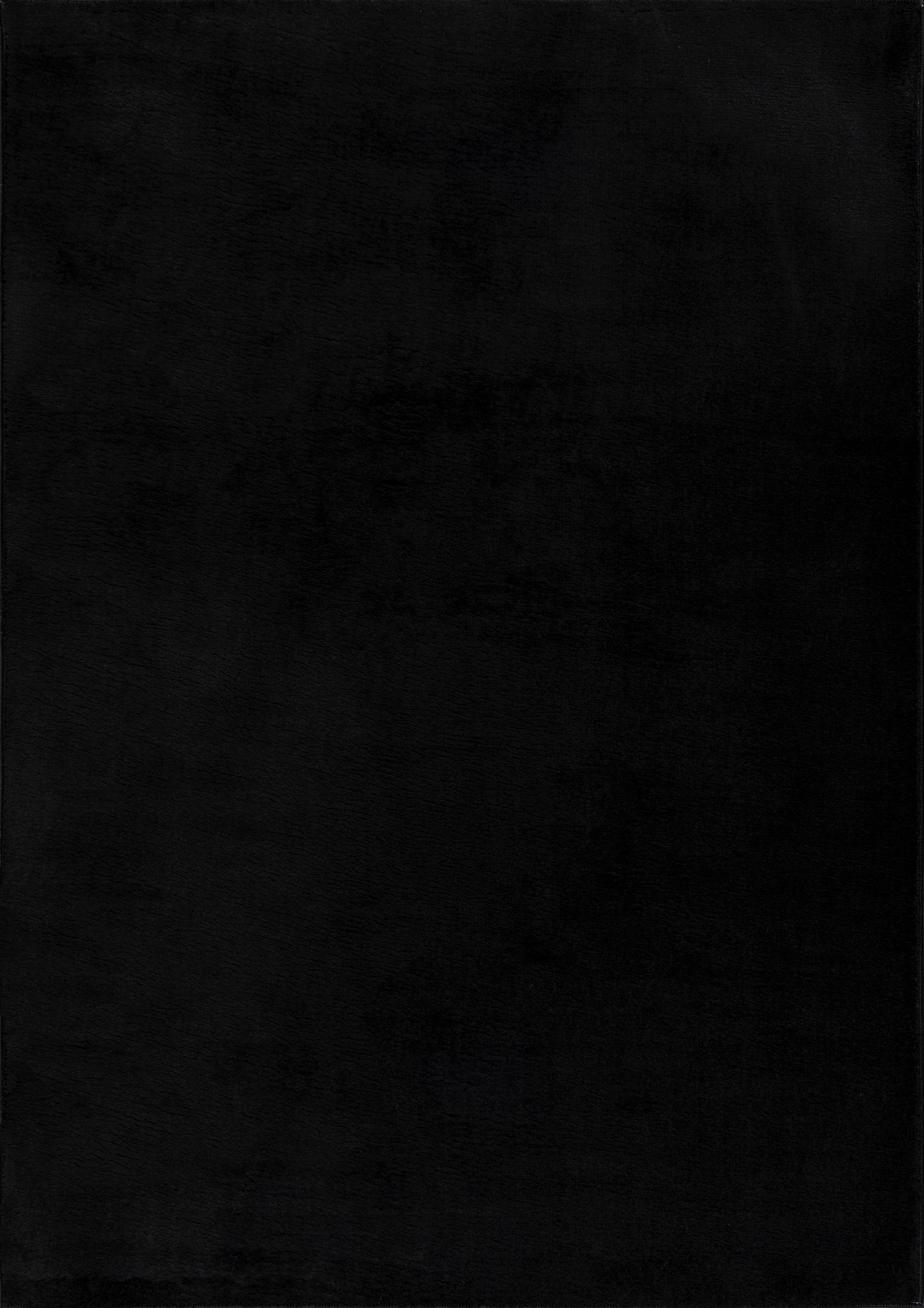 Black Fluffy Soft Machine Washable Area Rug For Living Room, Bedroom