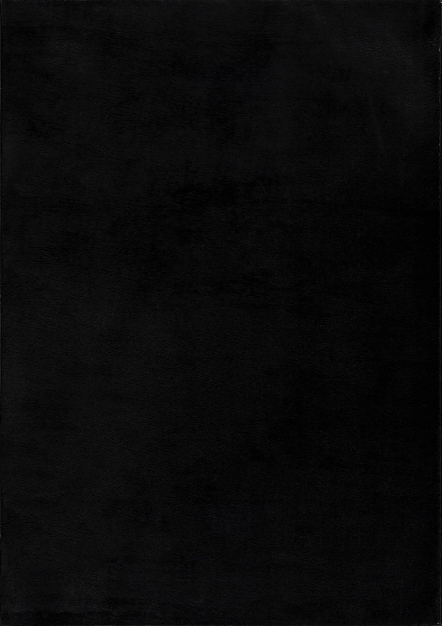 Black Fluffy Soft Machine Washable Area Rug For Living Room, Bedroom LaDole Rugs