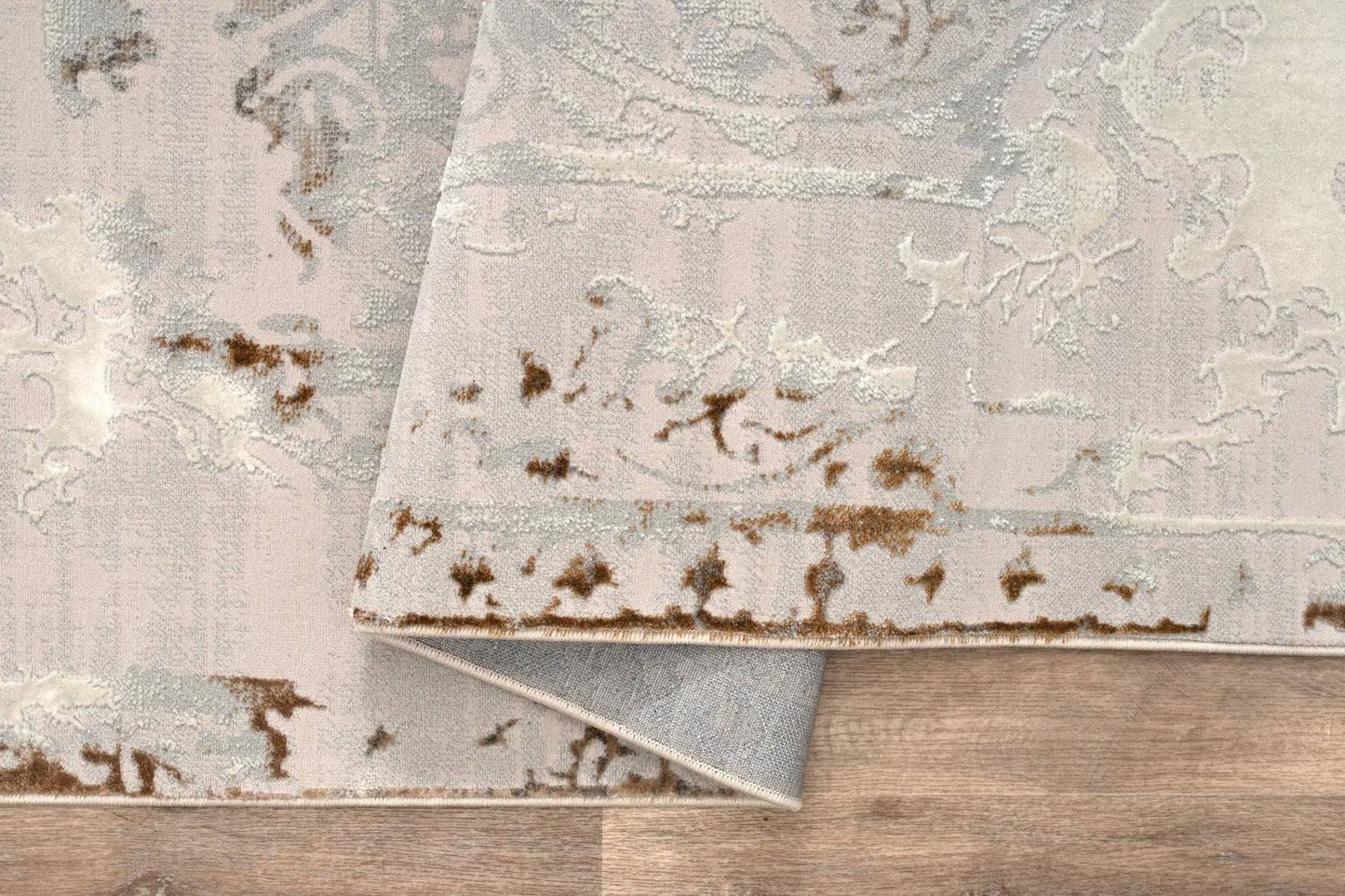 Beige Ivory Traditional Bordered Living Room Bedroom Area Rug LaDole Rugs