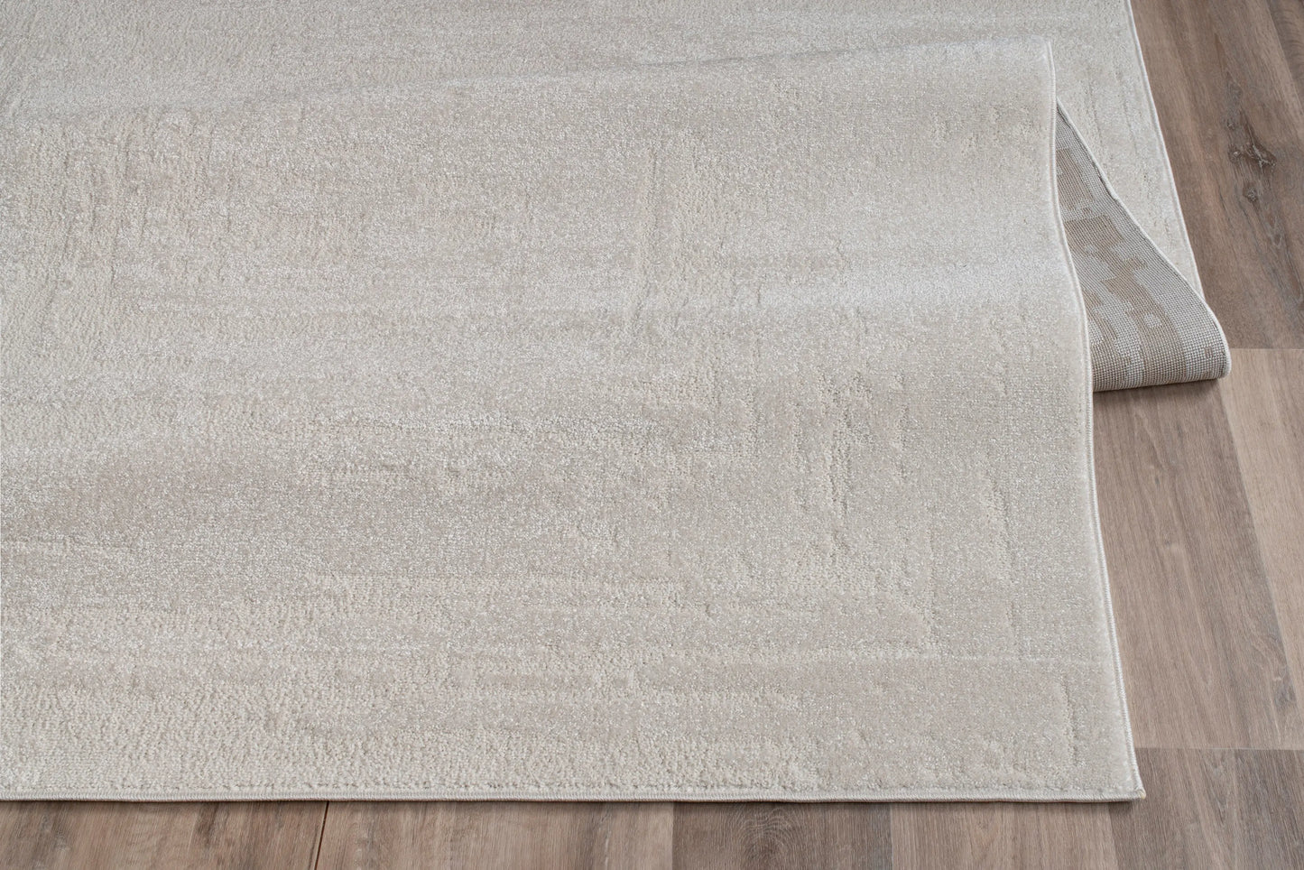 Cream Textured Abstract Living Room Bedroom Area Rug LaDole Rugs