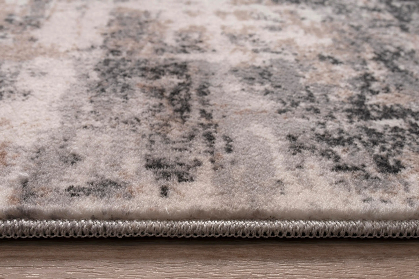 Everest Black Grey Beige Modern Rustic Design Area Rug Ladolerugsca
