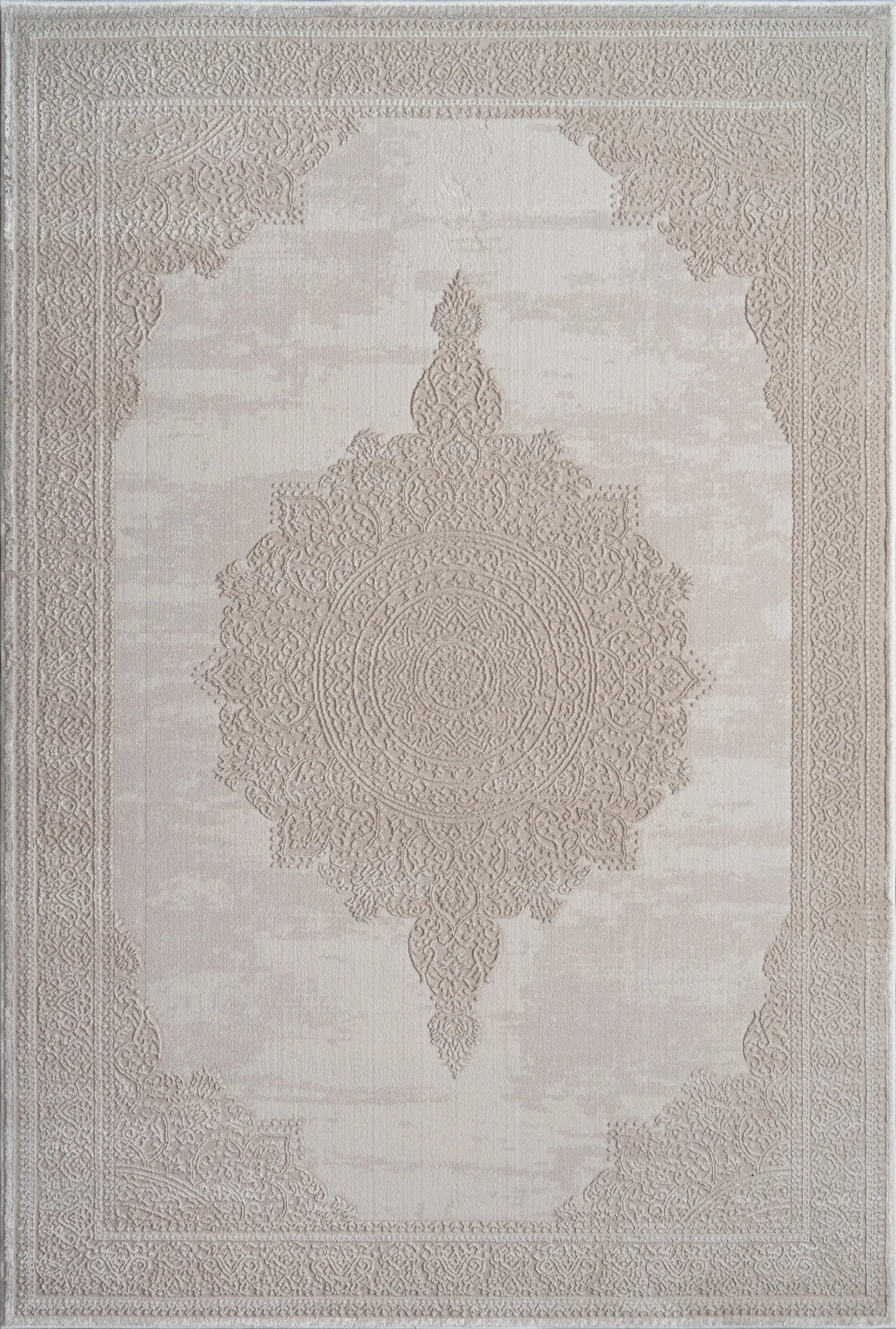Beige Persian Traditional Living Room Area Rug LaDole Rugs