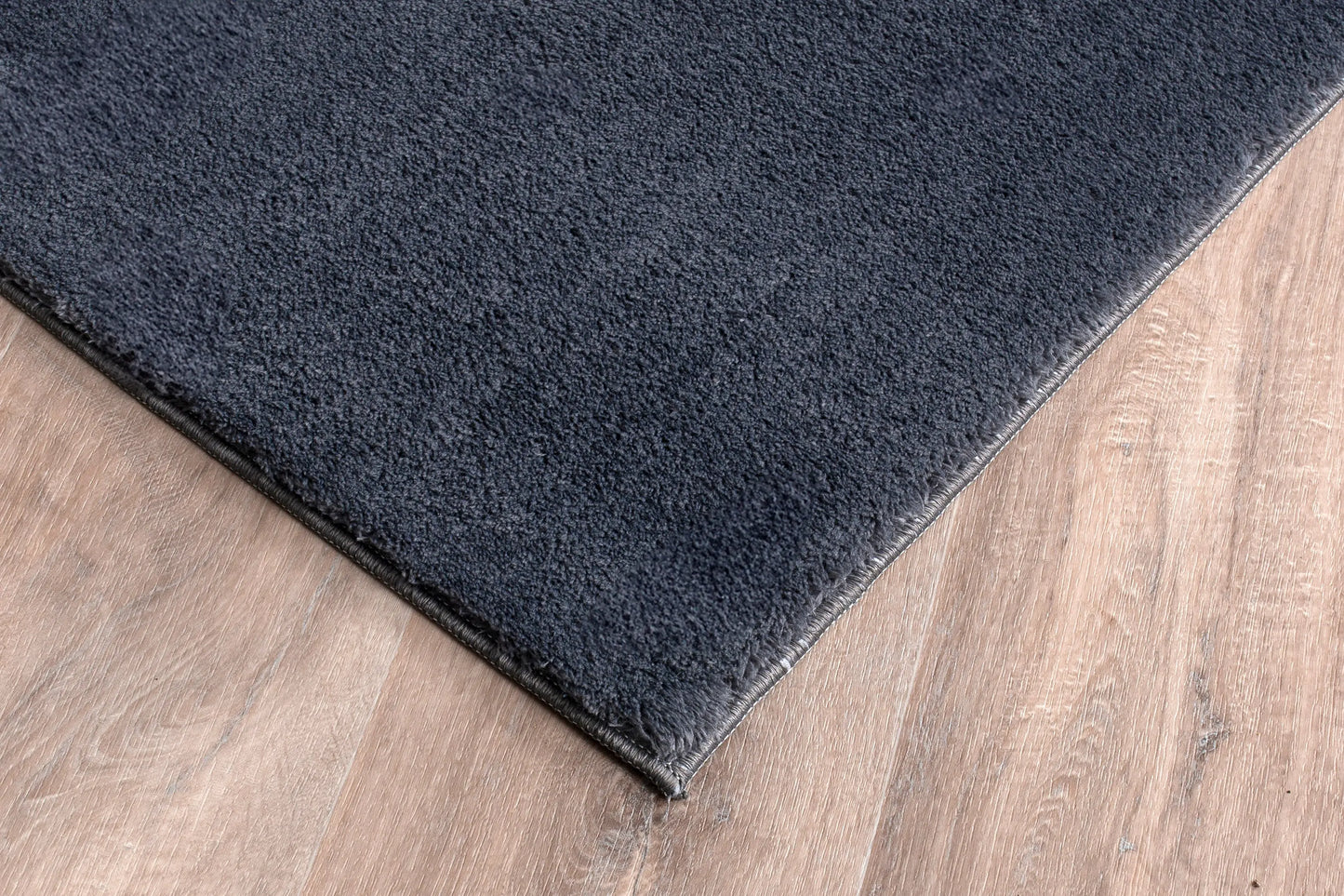 Anthrasite Grey Fluffy Soft Machine Washable Area Rug For Living Room, Bedroom LaDole Rugs