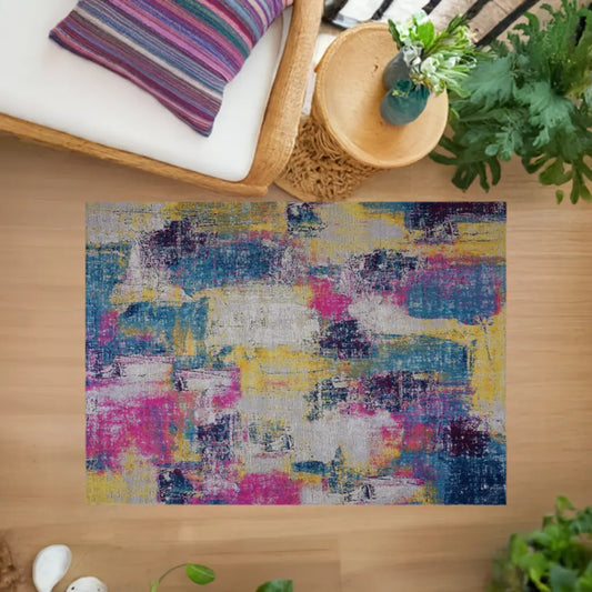 ladole rugs timeless collection yorkson abstract beautiful indoor outdoor stylish beautiful european runner area rug carpet 2x3 Doormat, Entrance, Balcony, Bathroom, Washroom