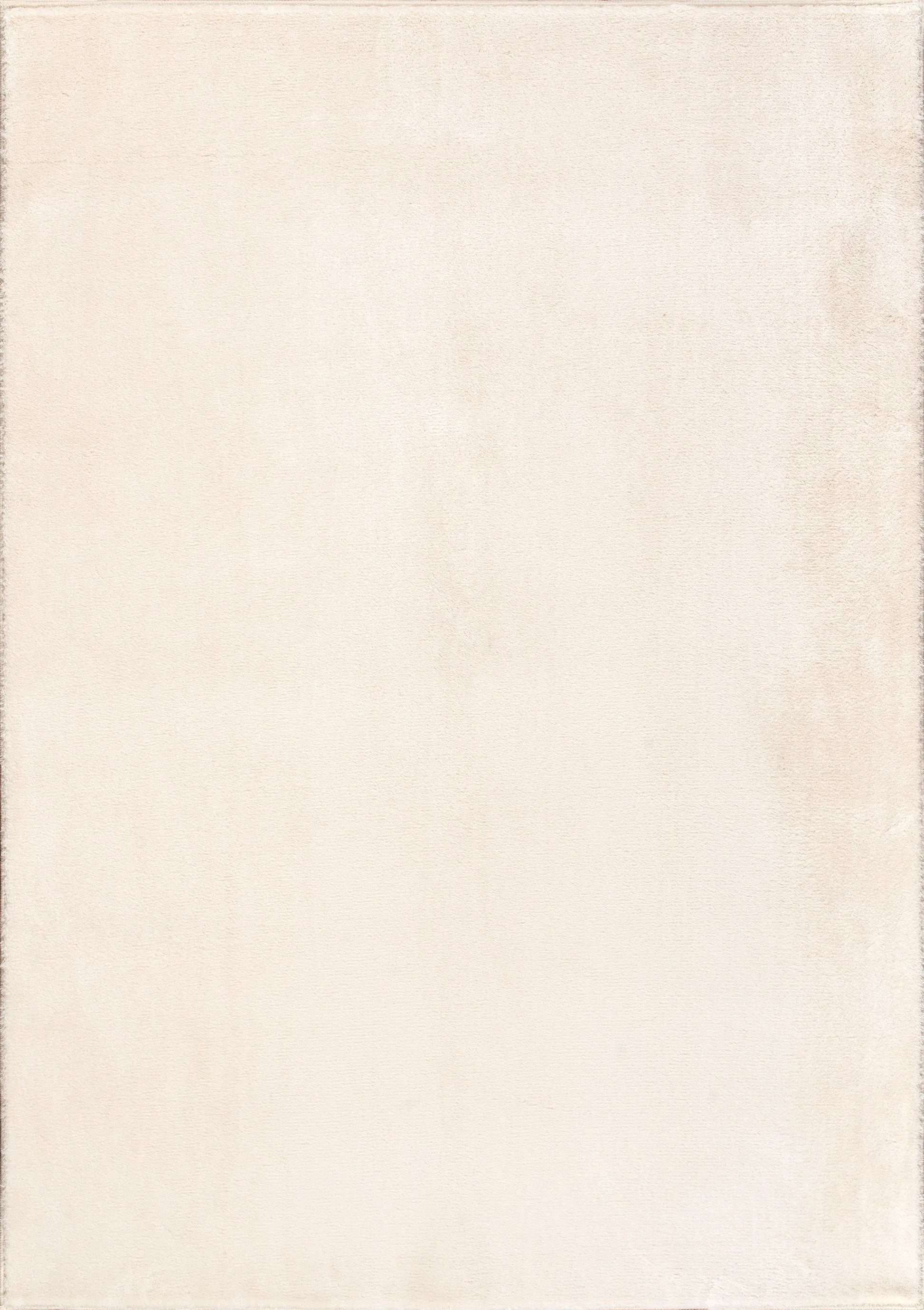 Cream Fluffy Soft Machine Washable Area Rug For Living Room, Bedroom LaDole Rugs