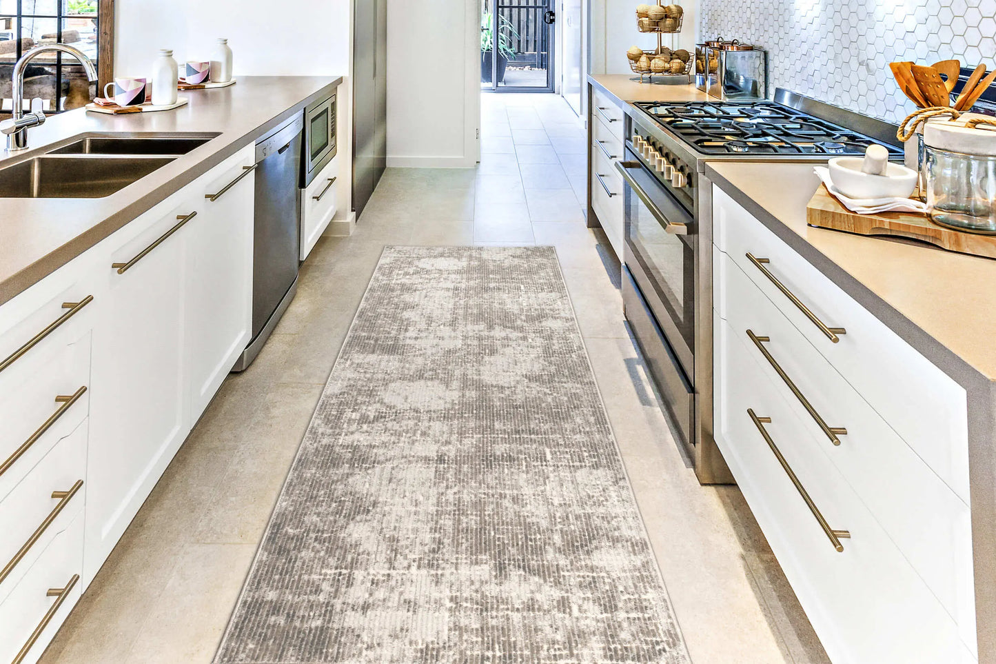 beige brown abstract rustic minimalist modern area rug for living room bedroom 5x7, 5x8 ft Contemporary, Living Room Carpet, Bedroom, Home Office