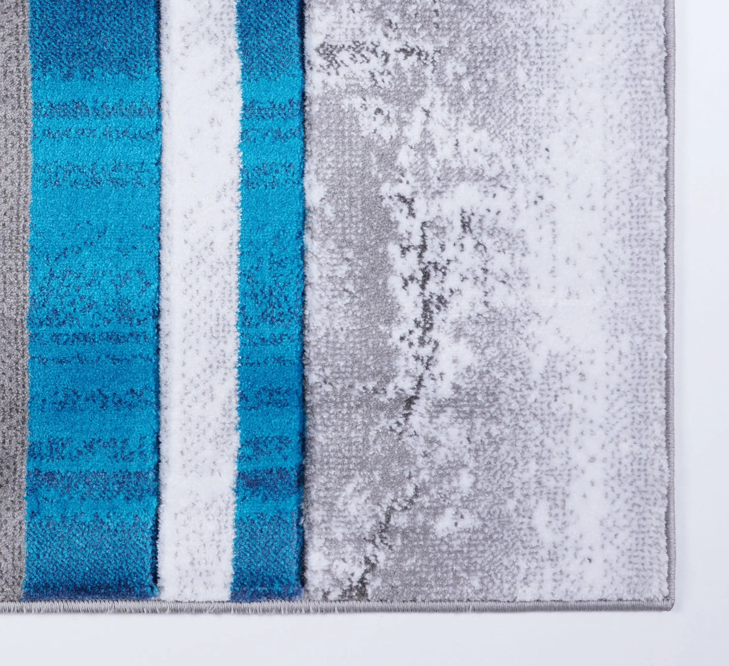 grey blue contemporary geometric area rug 4x6, 4x5 ft Small Carpet, Home Office, Living Room, Bedroom