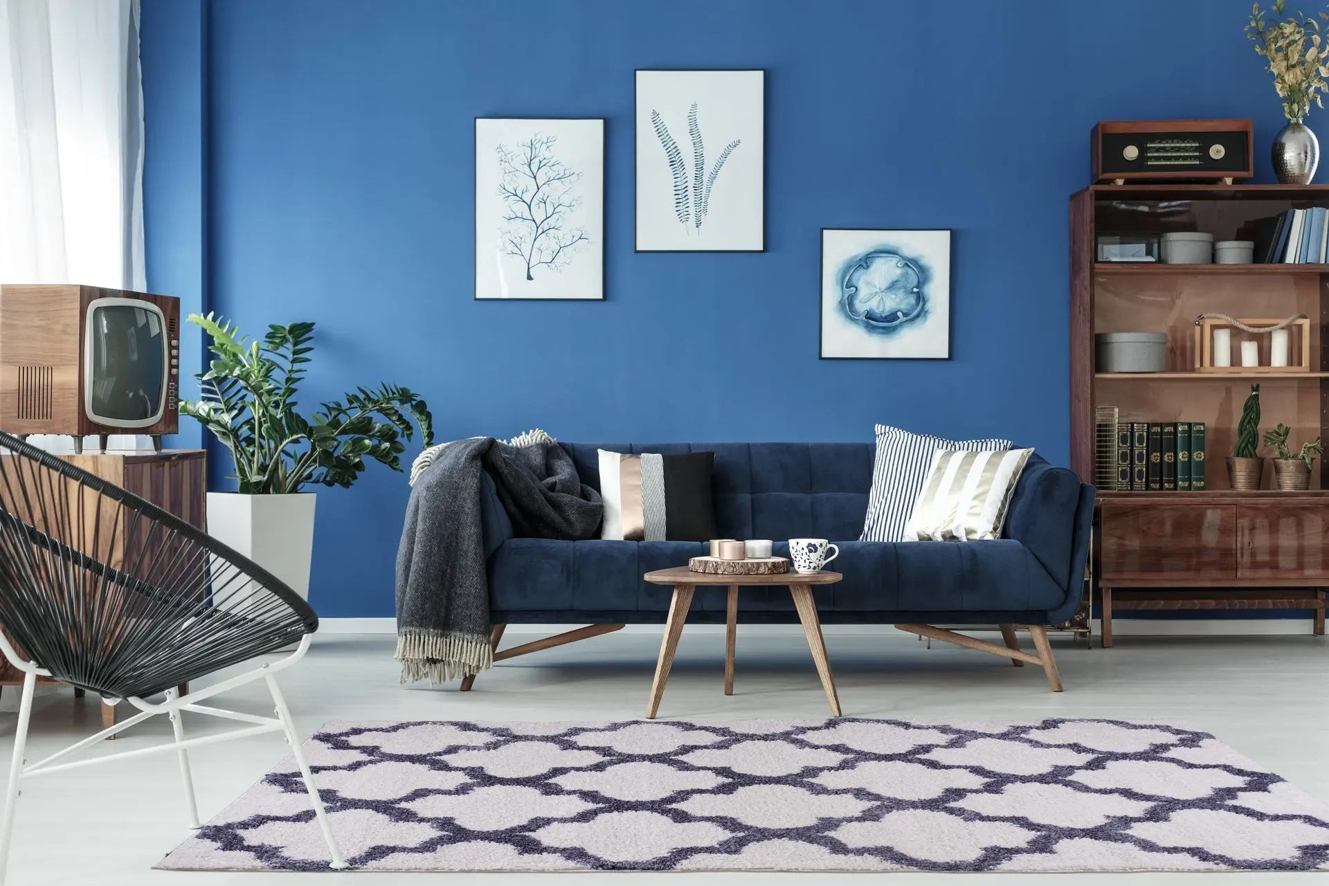 ladole rugs shaggy moroccan trellis fes polypropylene area rug carpet white dark gray 4x6 311 x 57 120cm x 170cm 2x5, 3x5 Runner Rug, Entry Way, Entrance, Balcony, Bedside, Home Office, Table Top