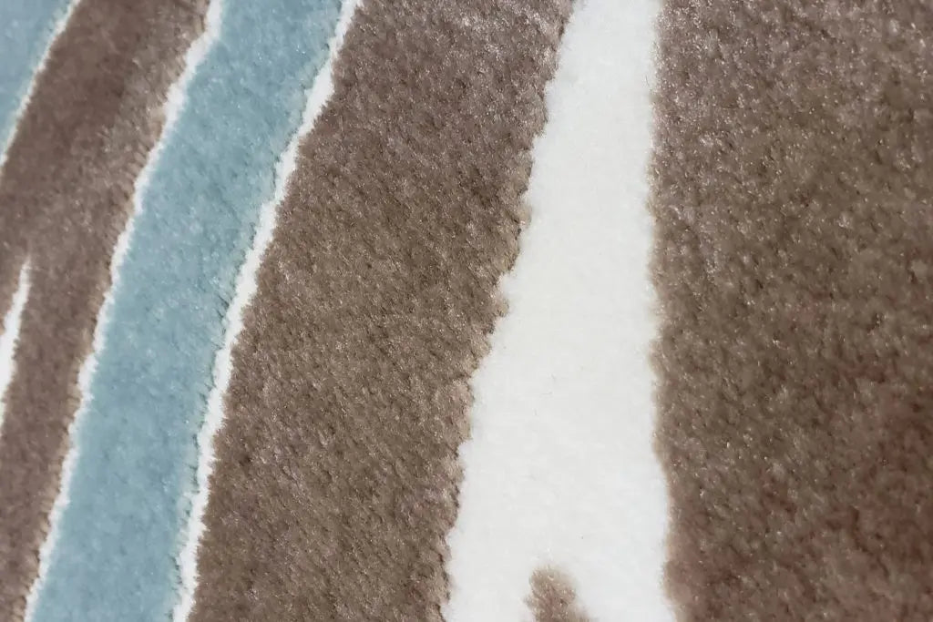 Air Force Blue Floral Area Rug - Ladolerugsca