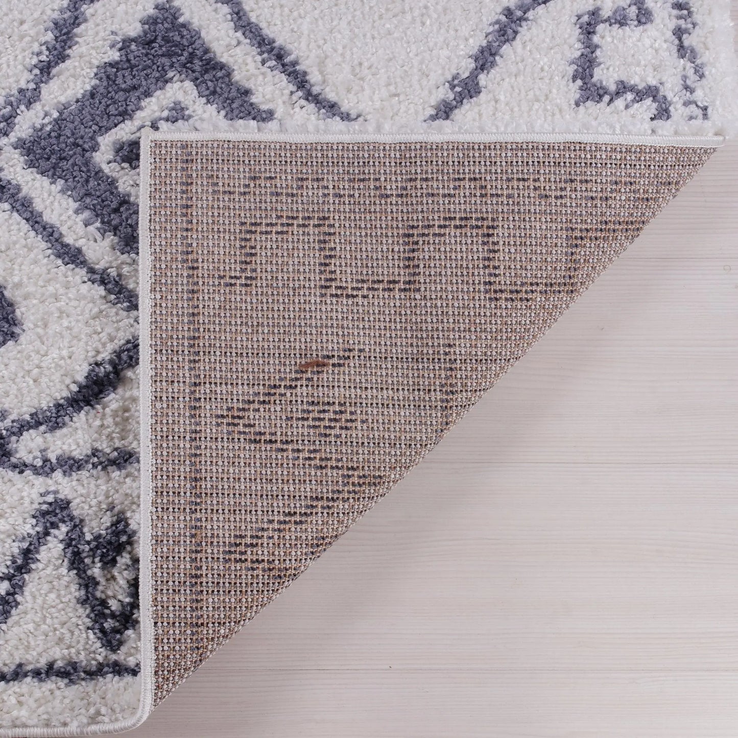 ladole rugs grant shaggy asilah abstract modern abstract turkish indoor small mat doormat rug in dark gray white 110 x 211 57cm x 90cm 4x6, 4x5 ft Small Carpet, Home Office, Living Room, Bedroom