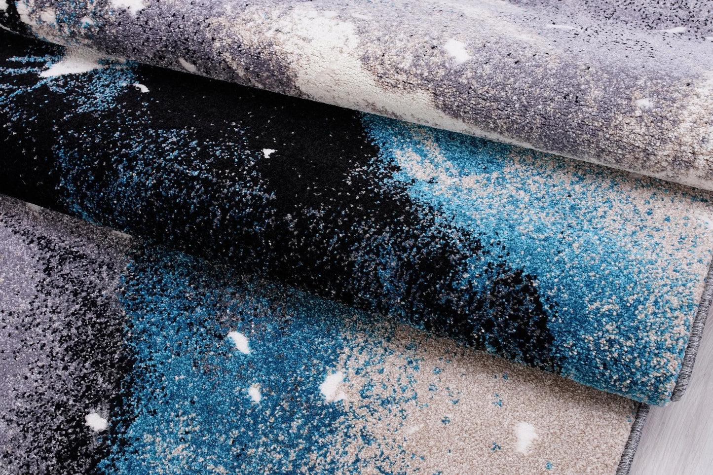 grey black blue extra large area rug 8x10, 8x11 ft Large Living Room Carpet, Bedroom, Kitchen