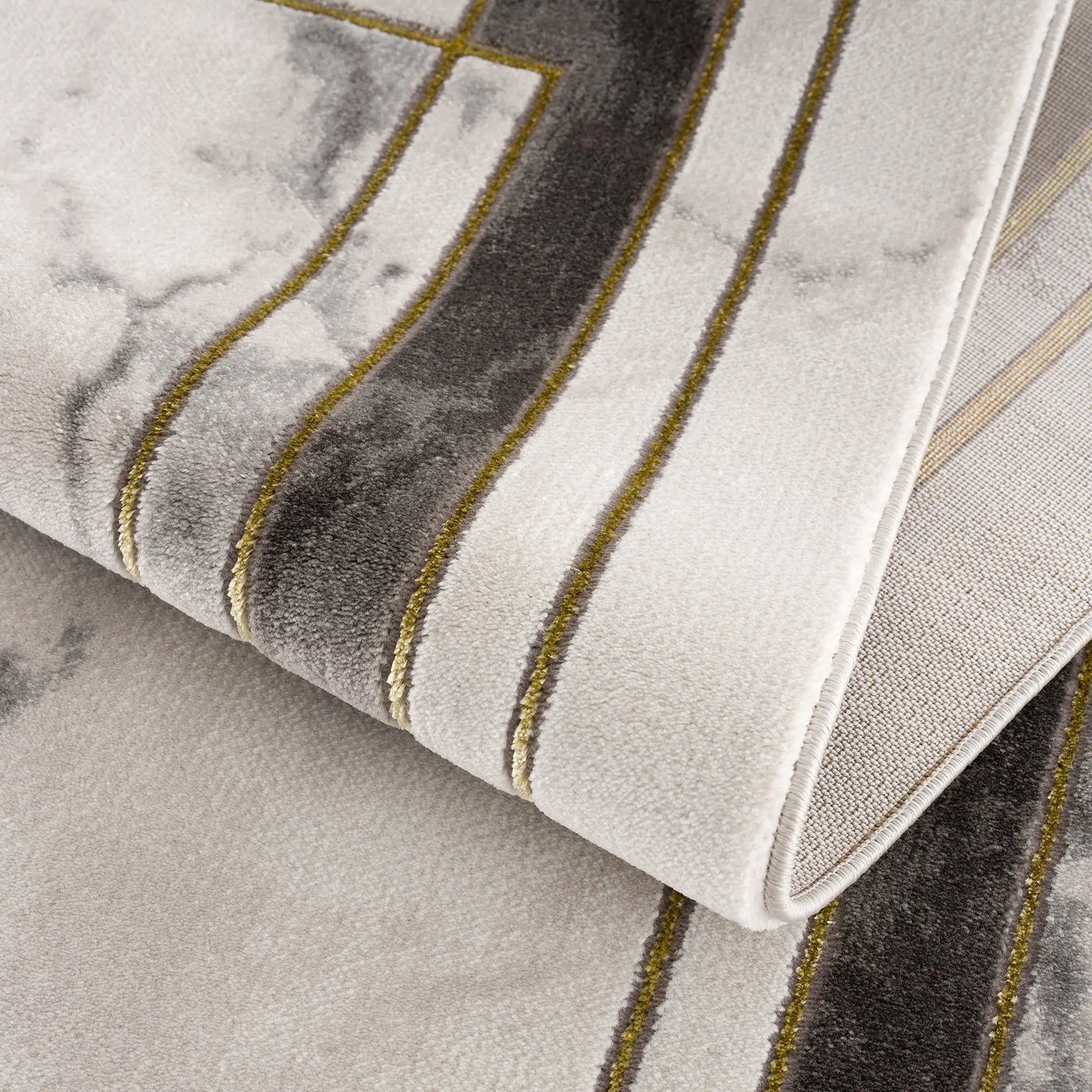 light dark grey beige modern abstract striped bordered marble pattern area rug 5x7, 5x8 ft Contemporary, Living Room Carpet, Bedroom, Home Office