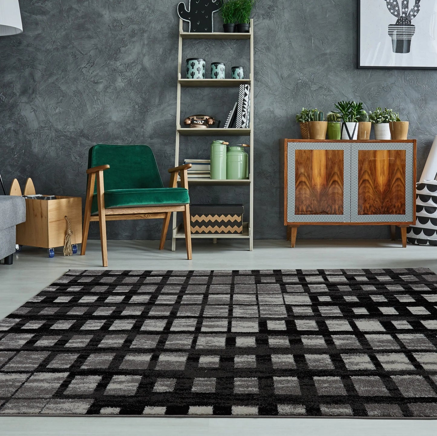 grand square grey area rug 2x3 Doormat, Entrance, Balcony, Bathroom, Washroom