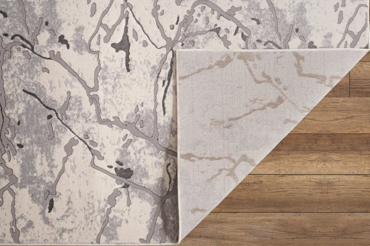 Boundless Ivory Rustic Area rug - Ladolerugsca
