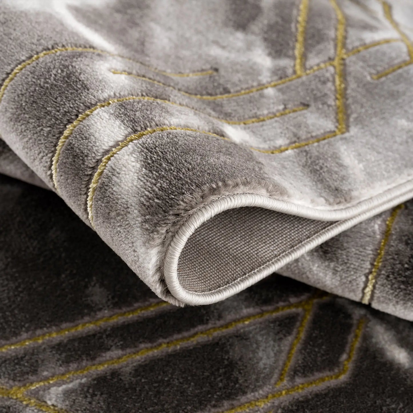 la dole rugs modern minimalistic marble pattern abstract rustic grey charcoal gold bordered area rug 6x8, 6x9 ft Living Room, Bedroom, Dining Area, Kitchen Carpet