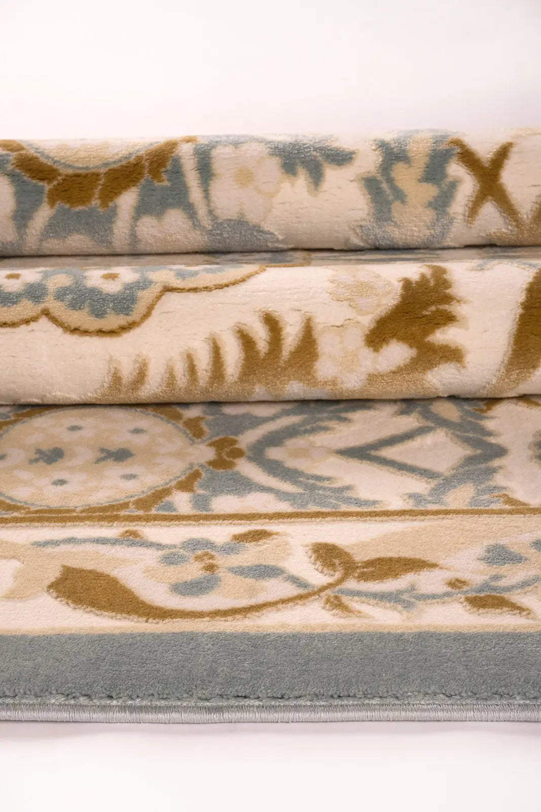 ladole rugs abstract traditional pattern turkish beige blue white contemporary area rug carpet 4x6 311 x 53 120cm x 160cm 6x8, 6x9 ft Living Room, Bedroom, Dining Area, Kitchen Carpet