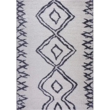 grant shaggy casablanca contemporary abstract area rug 1 2x3 Doormat, Entrance, Balcony, Bathroom, Washroom
