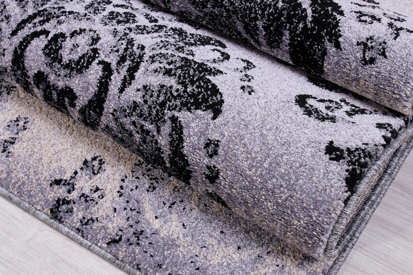 persian black grey area rug 6x8, 6x9 ft Living Room, Bedroom, Dining Area, Kitchen Carpet