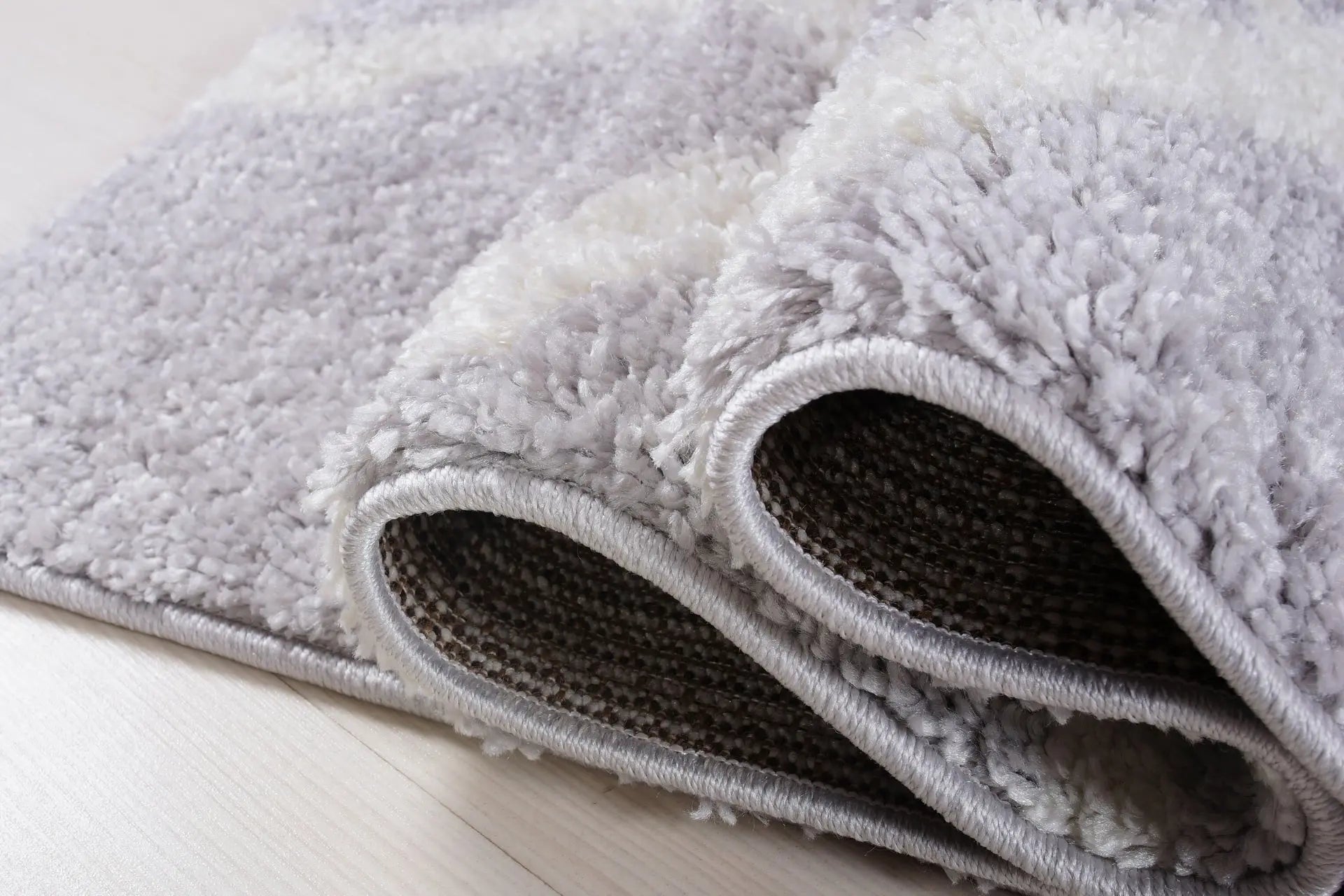 ladole rugs shaggy tangier turkish smooth soft made by machine indoor small mat doormat rug in light gray white 110 x 211 57cm x 90cm 4x6, 4x5 ft Small Carpet, Home Office, Living Room, Bedroom