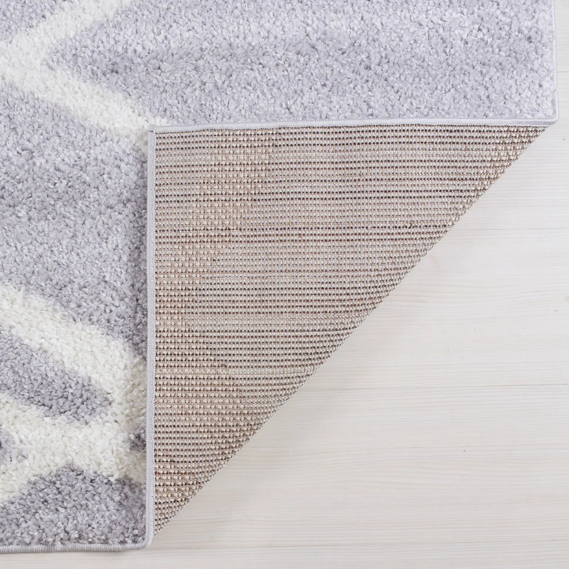 ladole rugs shaggy tangier turkish smooth soft made by machine indoor small mat doormat rug in light gray white 110 x 211 57cm x 90cm 6x8, 6x9 ft Living Room, Bedroom, Dining Area, Kitchen Carpet