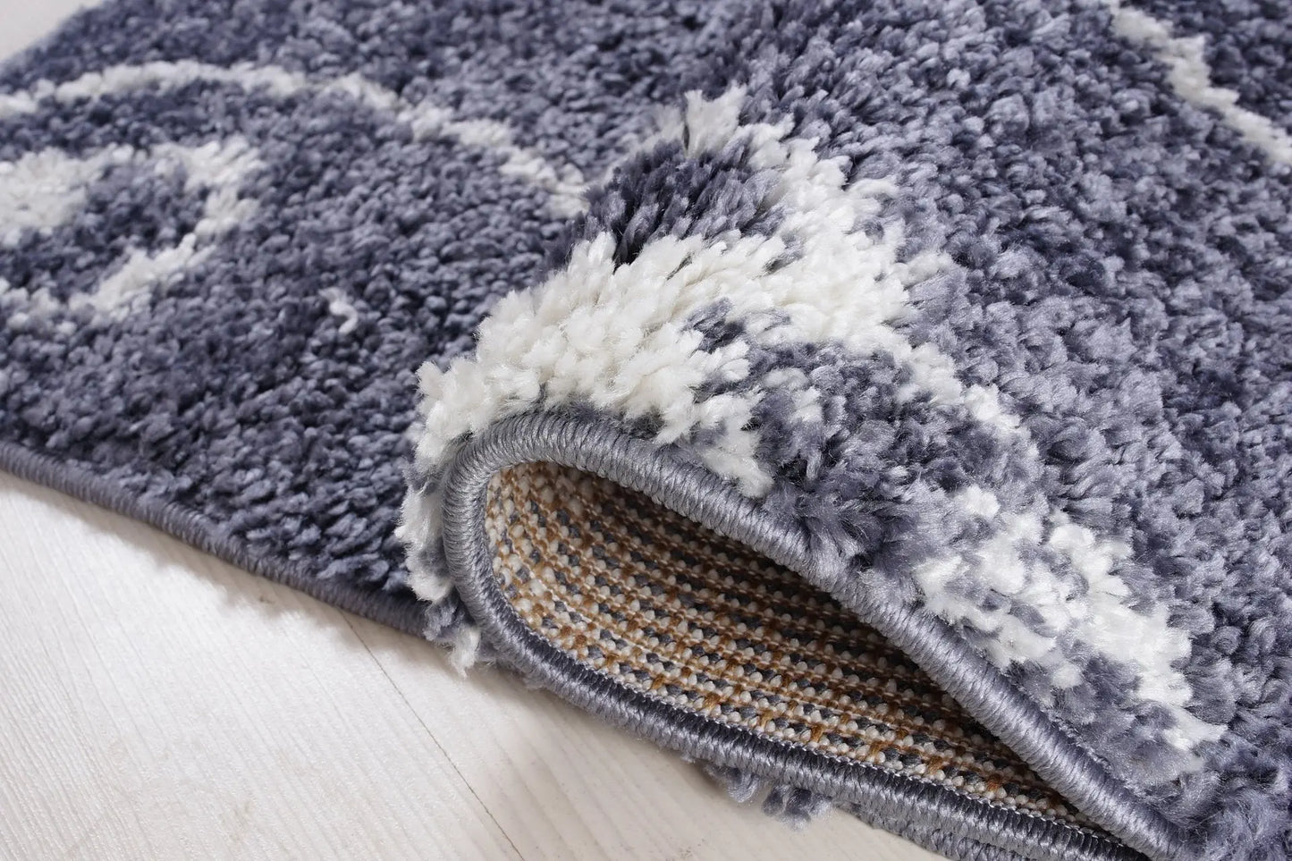 ladole rugs shaggy rabat abstract pattern sustainable spirals style indoor small mat doormat rug in dark grey white 4x6, 4x5 ft Small Carpet, Home Office, Living Room, Bedroom