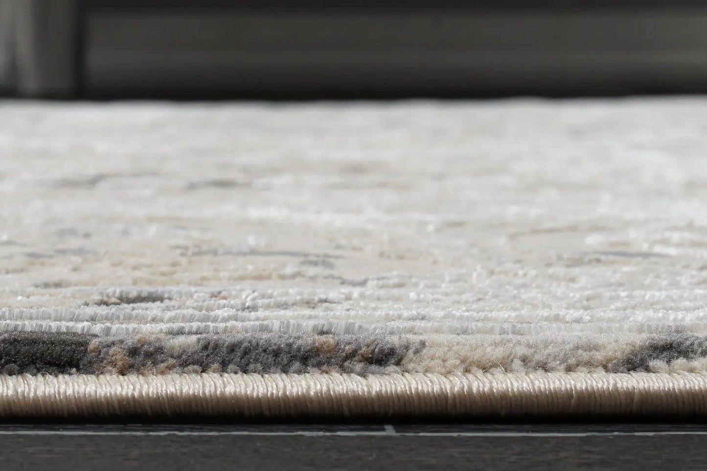 quadro grey ivory brown rustic modern persian area rug 5x7, 5x8 ft Contemporary, Living Room Carpet, Bedroom, Home Office