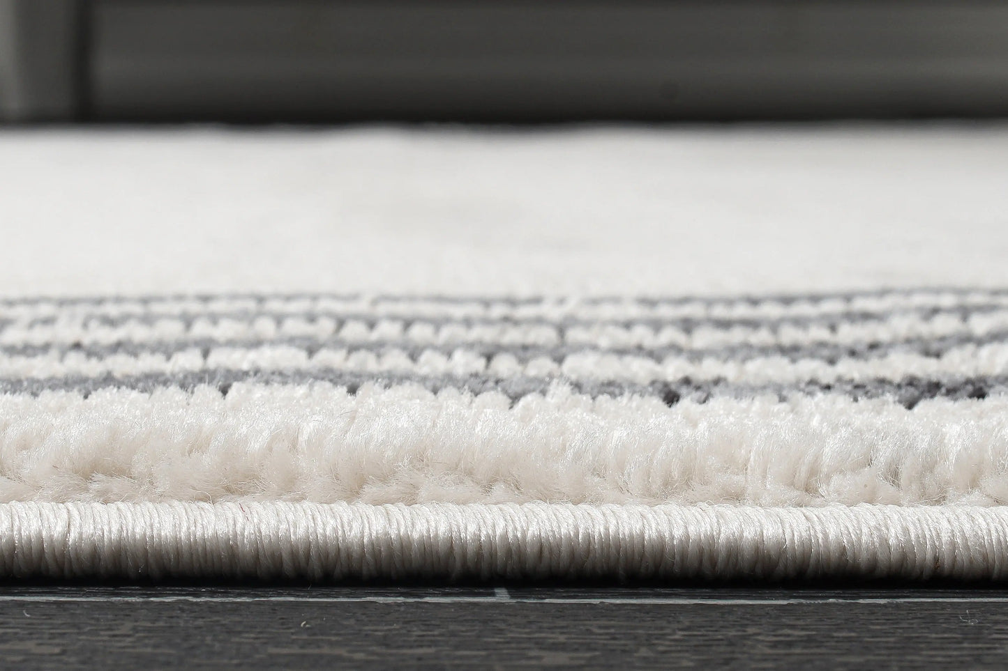 lucas dark light grey modern straps design area rug 5x7, 5x8 ft Contemporary, Living Room Carpet, Bedroom, Home Office