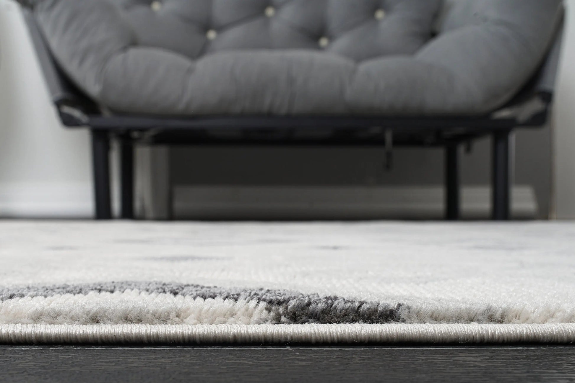 lucas dark light grey modern geometric area rug diamond pattern 4x6, 4x5 ft Small Carpet, Home Office, Living Room, Bedroom