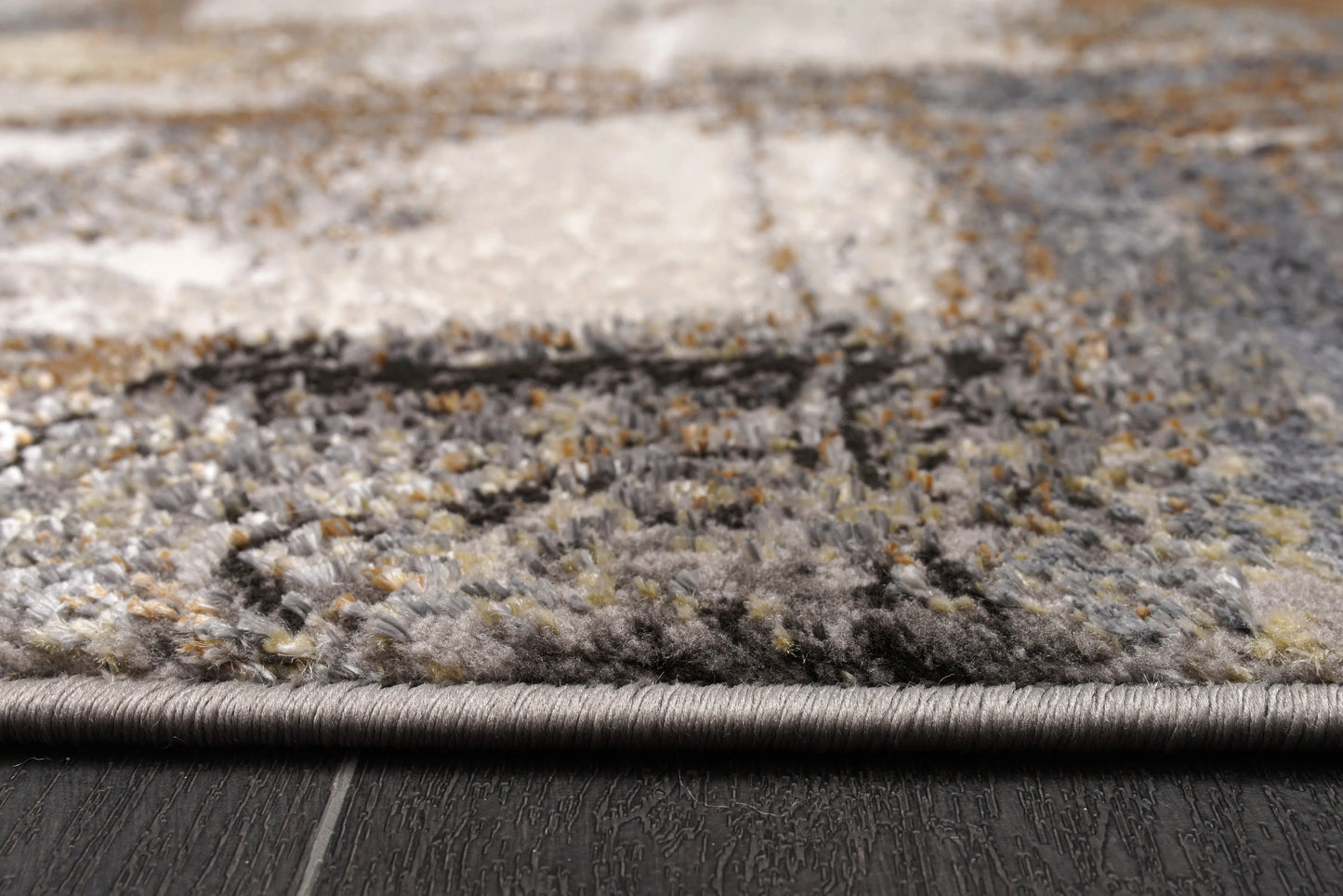 cream copper gold grey metalic rustic abstract patches pattern area rug 5x7, 5x8 ft Contemporary, Living Room Carpet, Bedroom, Home Office