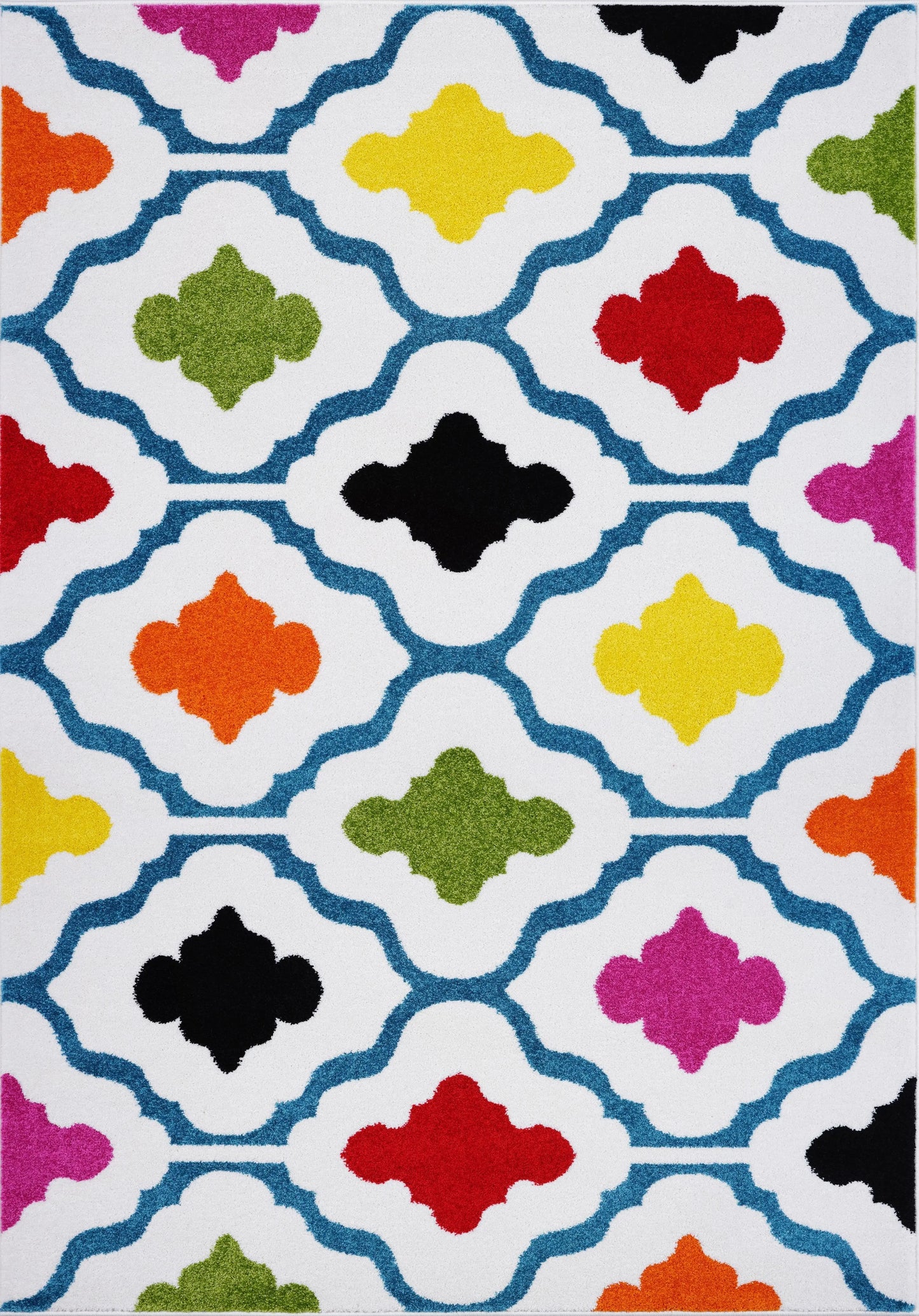 Moroccan Pattern Area Rug