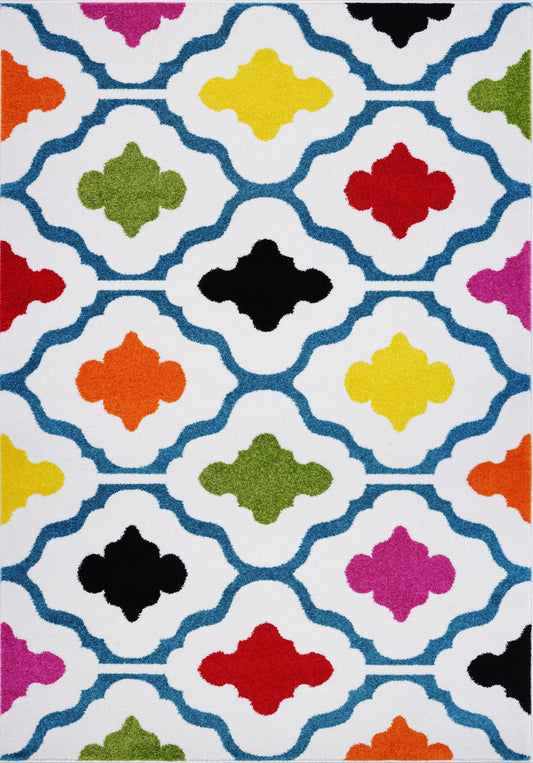 Moroccan Pattern Area Rug