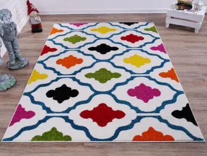 Trellis Design Area Rug