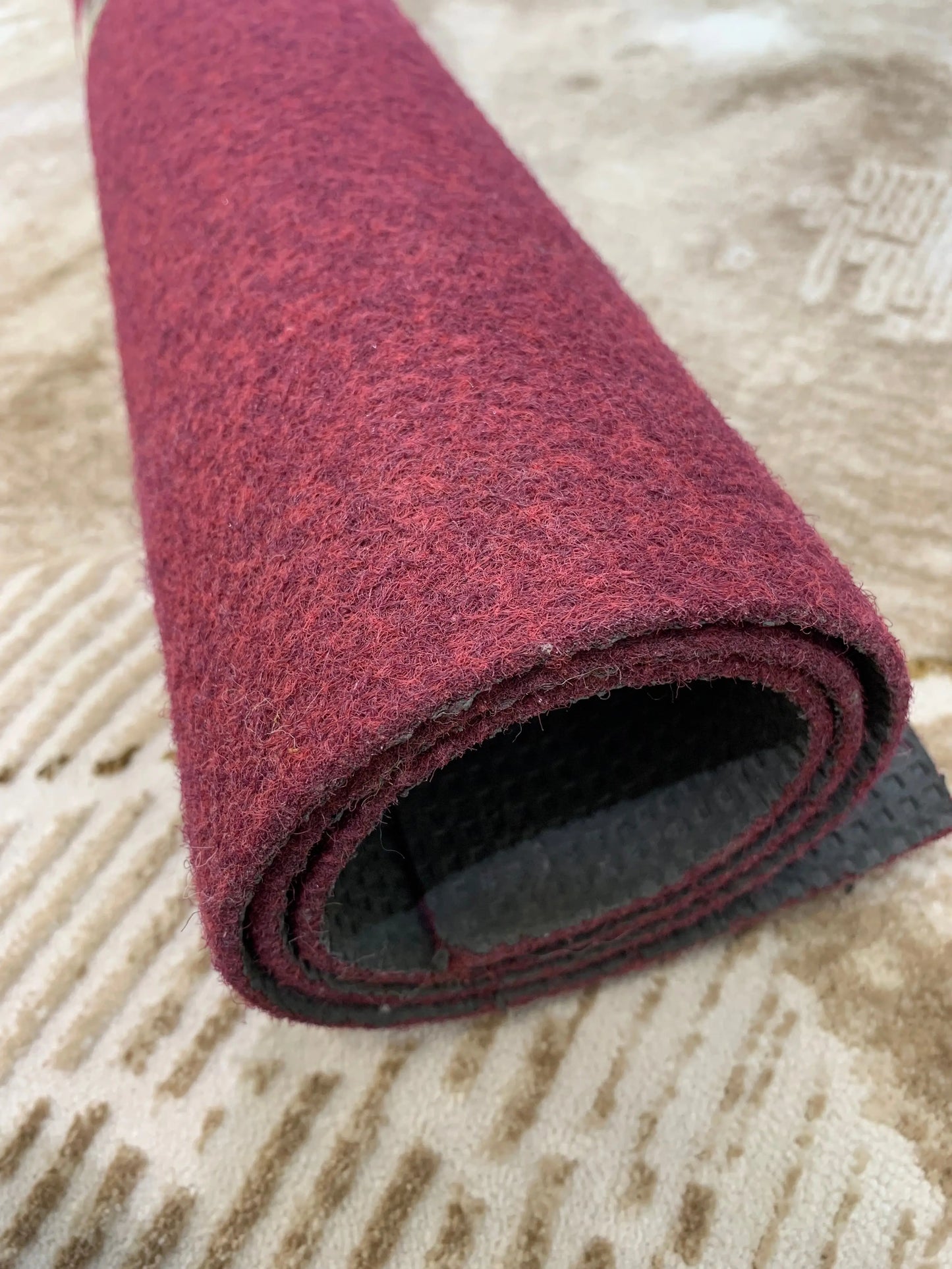 marine grade carpet with waterproof back outdoor area rug for patio porch deck garage balcony long runner non slide backing orange grey pink 6x50 ft