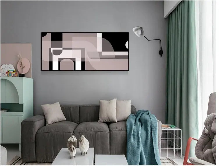 Ladole Digital Modern Abstract Oil Painting Canvas Wall Art