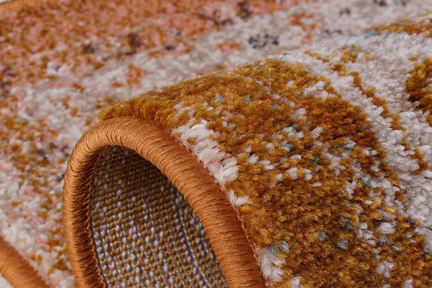 Ladole Rugs Modena Traditional Design Turkish Machine Made Brown Area Rug