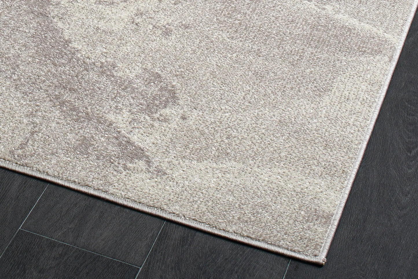 Logan Cream Beige Contemporary Rustic Area Rug