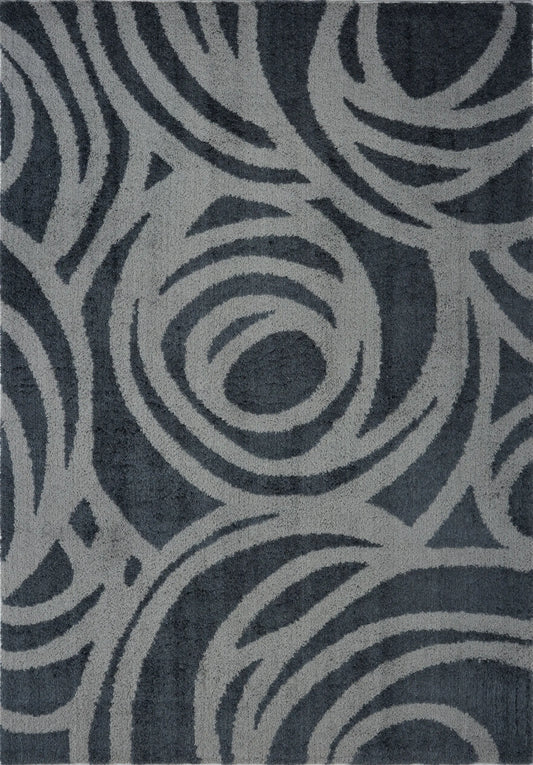 Victoria Micro Fiber Shaggy Area Rug -