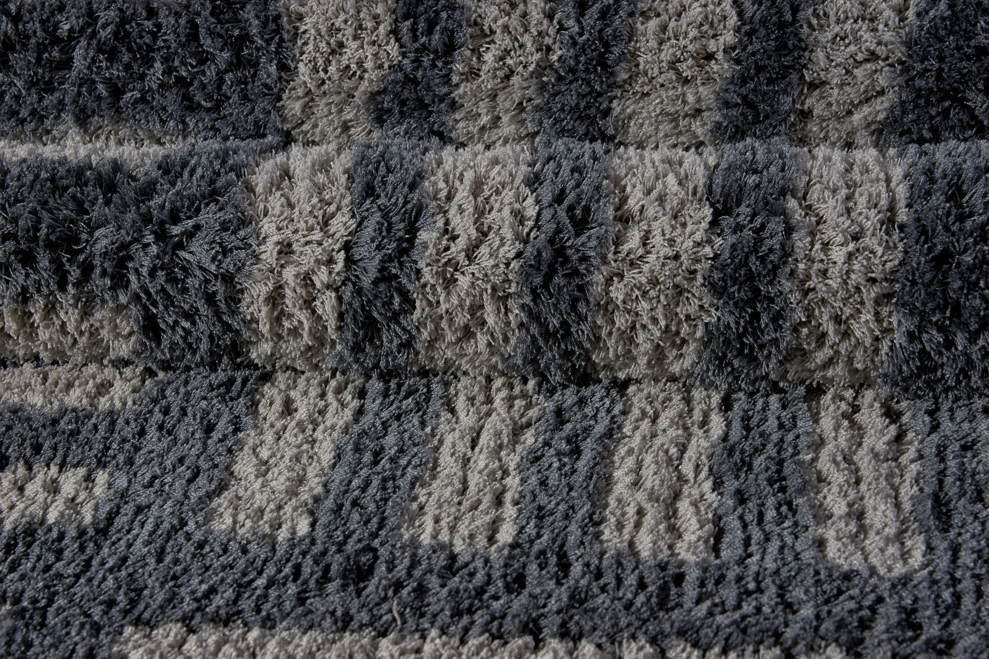 Okanagon Micro-Polyester Shaggy Area Rug -