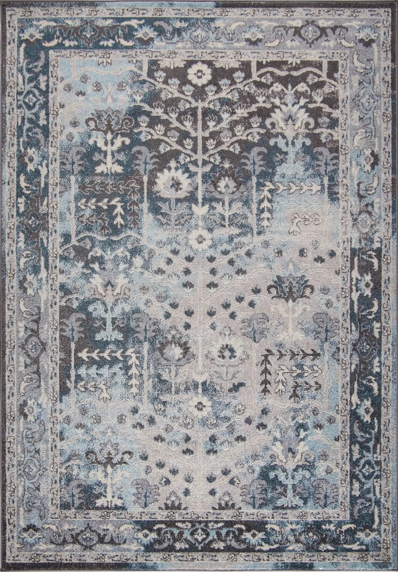 Pasific Cream Brown Vintage Area Rug