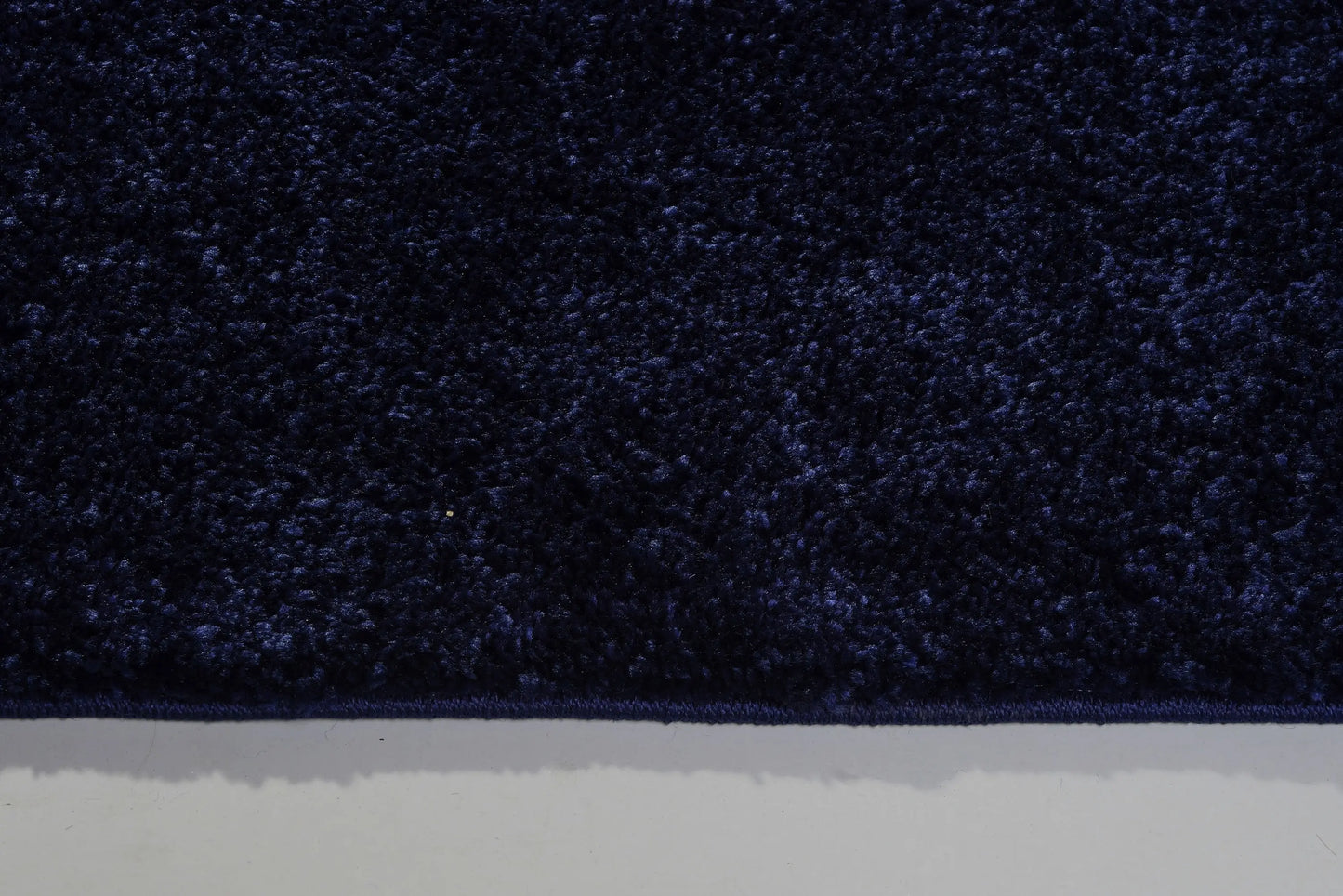 Candy Shaggy Navy Blue Soft Plush Area Rug -