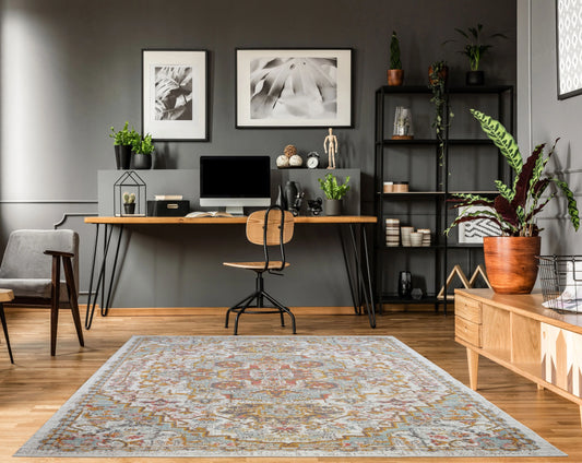 Frieda Cream Beige Indoor/Outdoor Area Rug - Ladolerugsca
