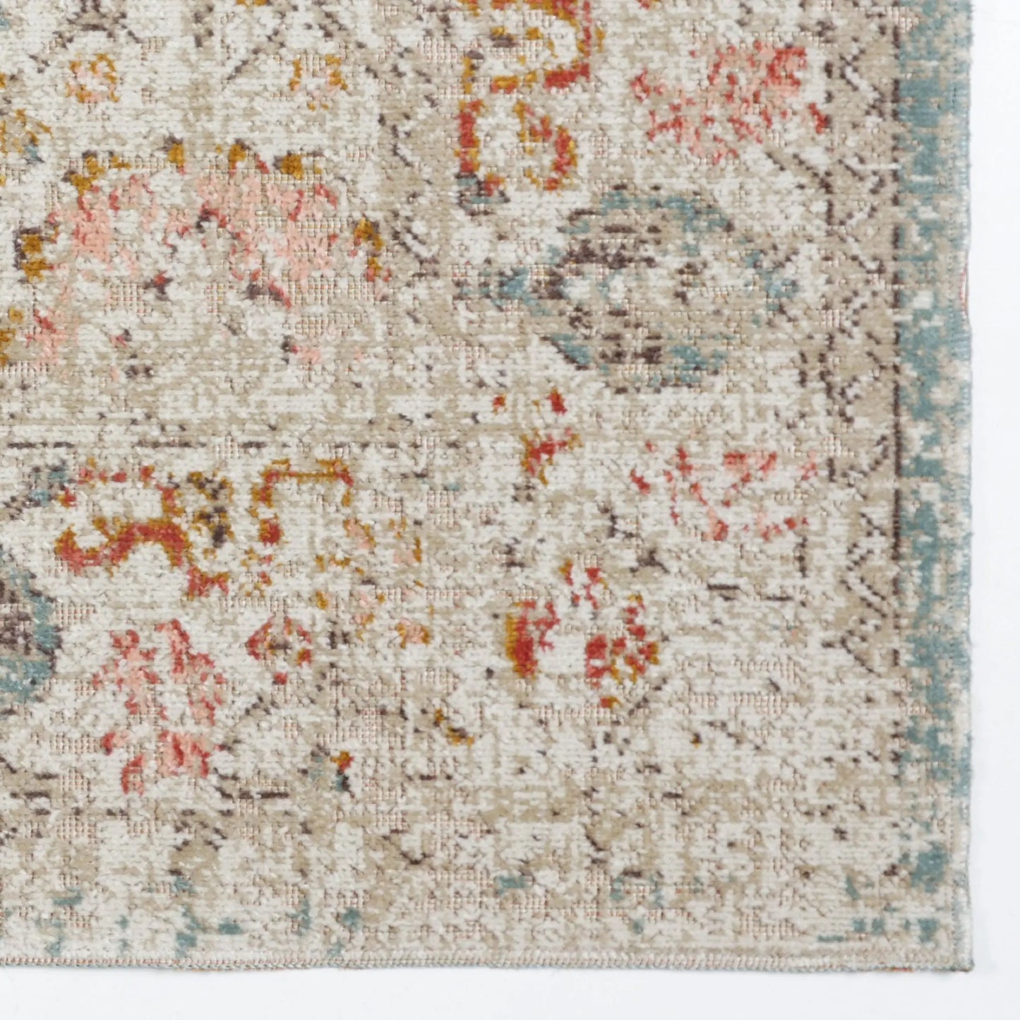 Marigold Cream Beige Indoor/Outdoor Area Rug - Ladolerugsca