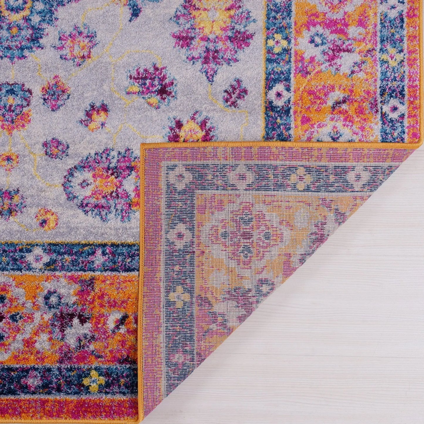 topaz orange pink traditional area rug 4x6, 4x5 ft Small Carpet, Home Office, Living Room, Bedroom