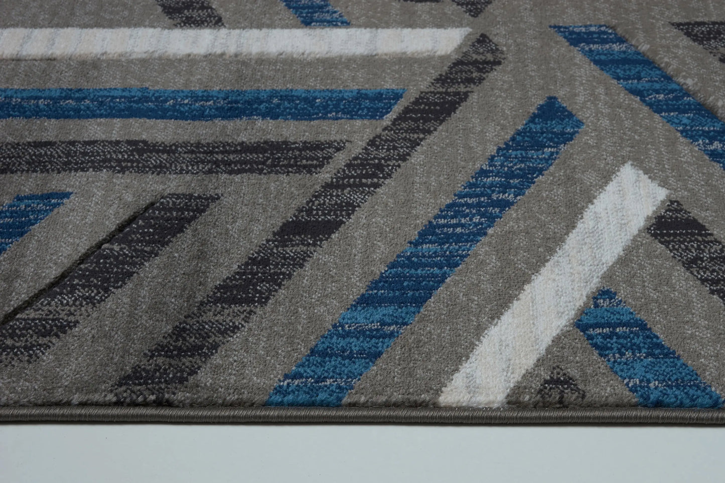 Park Royal Grey Blue Area Rug -