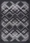 geometric modern minimalist contemporary outdoor indoor area rug carpet for patio porch dining area balcony living room bedroom 2x3 Doormat, Entrance, Balcony, Bathroom, Washroom
