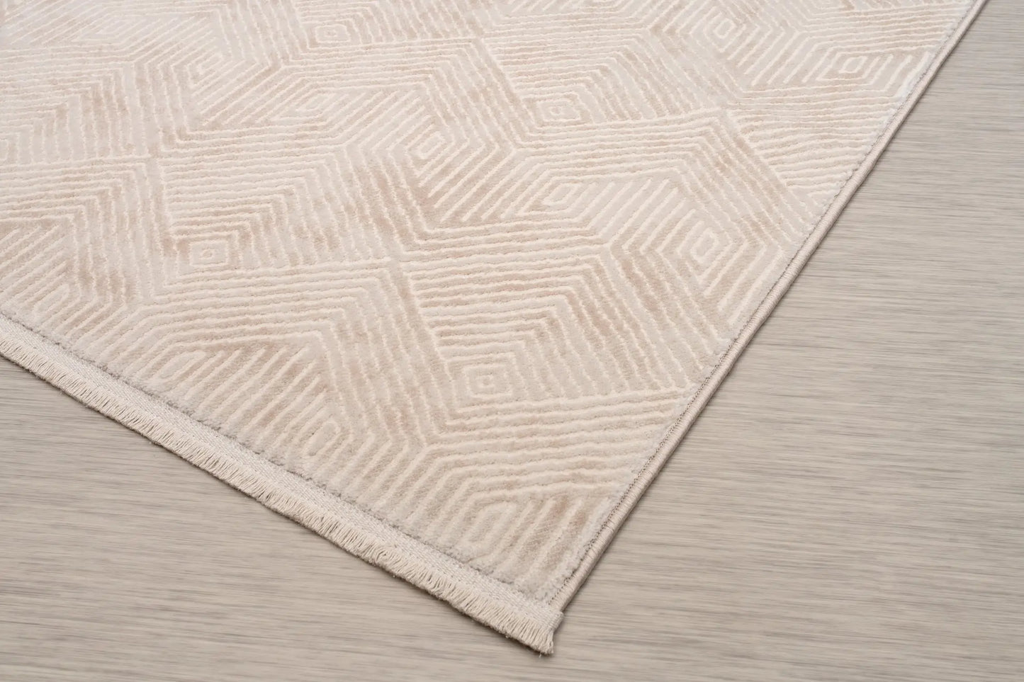 ladole rugs geometric pattern room decor indoor area rug amazing soft premium carpet for living room bedroom dining room kitchen and office cream 5x7, 5x8 ft Contemporary, Living Room Carpet, Bedroom, Home Office