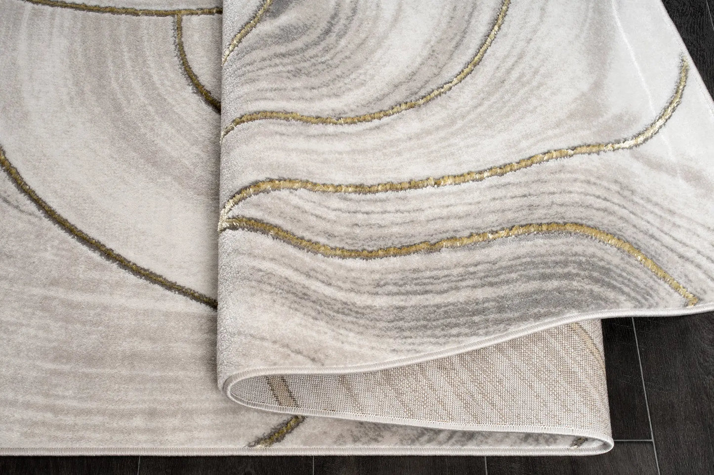 grey gold abstract luxury modern minimalist contemporary area rug 5x7, 5x8 ft Contemporary, Living Room Carpet, Bedroom, Home Office