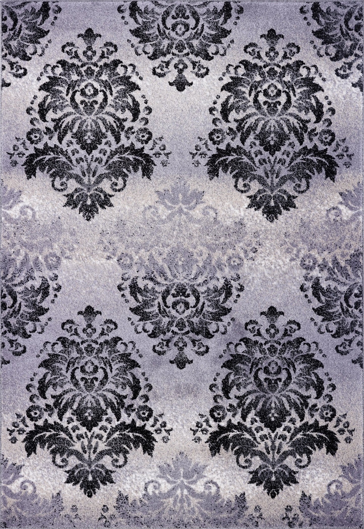 persian black grey area rug 2x3 Doormat, Entrance, Balcony, Bathroom, Washroom