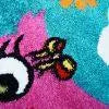 MODA KIDS OWL AREA RUG Turquoise - Ladolerugsca