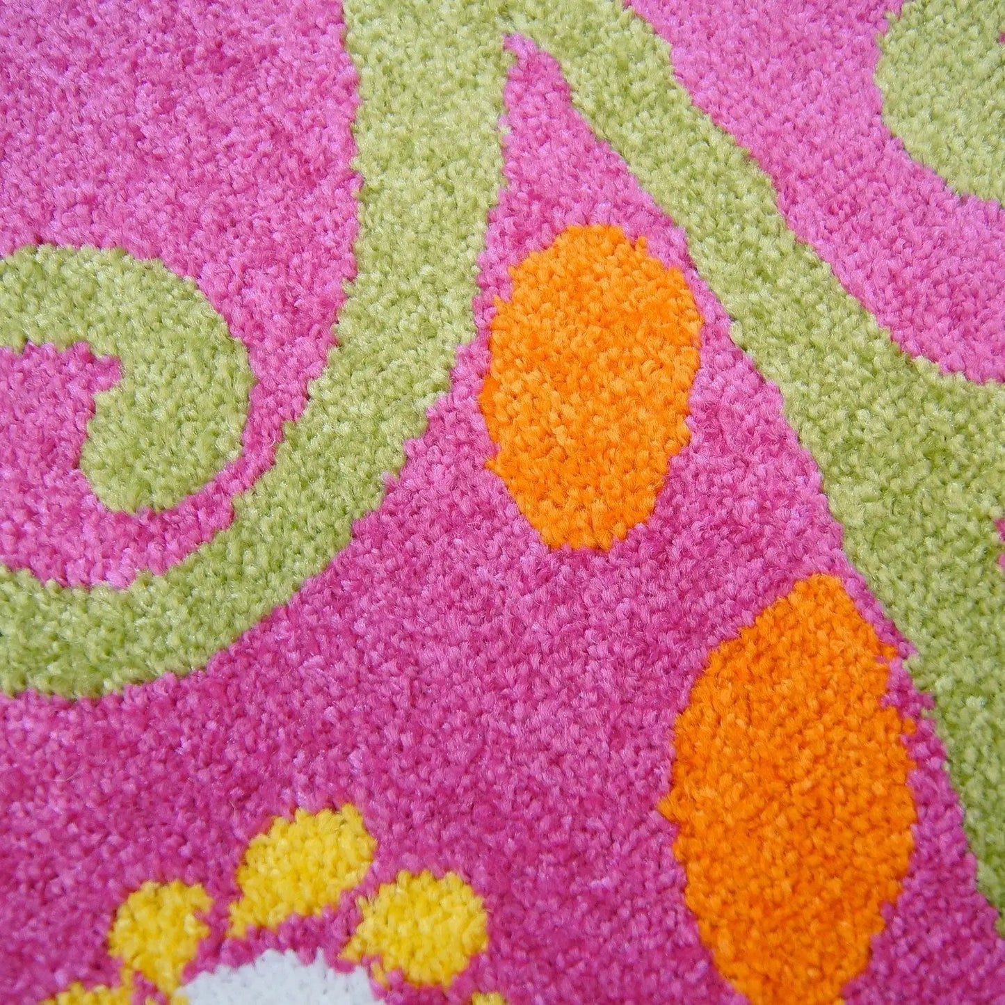 Kids Owl Pink Area Rug -
